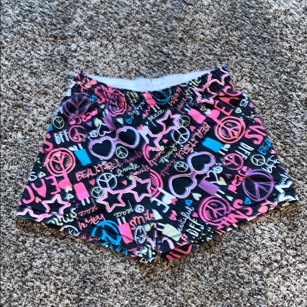 Girls pajama/gymnastics shorts